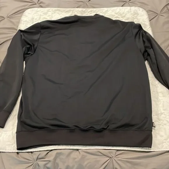 Nike full zip polyester jacket mens large black - Picture 8 of 8